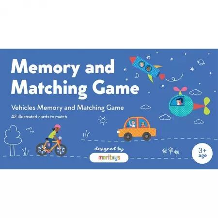 Jeu de M&eacute;moire et de Paires : V&eacute;hicules - Moritoys