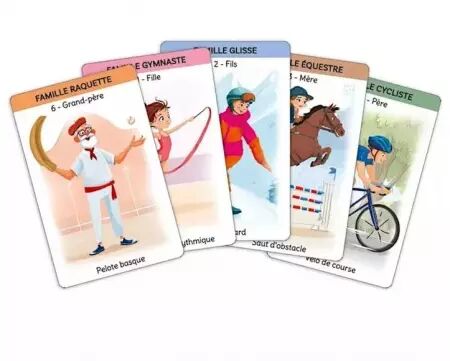  Jeu Des 7 Familles : Sportives -  Sentosph&egrave;re