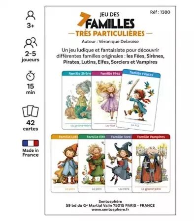  Jeu Des 7 Familles : Tr&egrave;s Particuli&egrave;res -  Sentosph&egrave;re