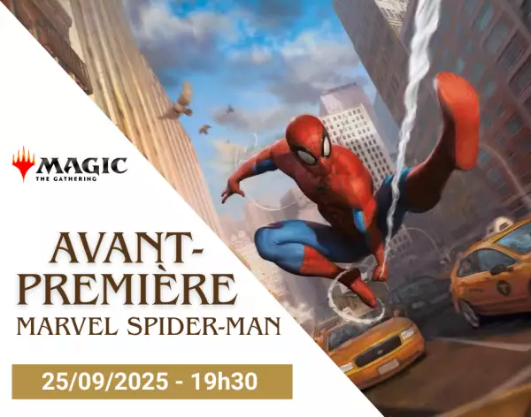 Jeudi 19h30 (25/09/2025) MTG - Marvel Spider-Man - Avant-Premi�re 