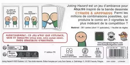 Joking Hazard - Cyanide & Happiness - Lucky Duck Games