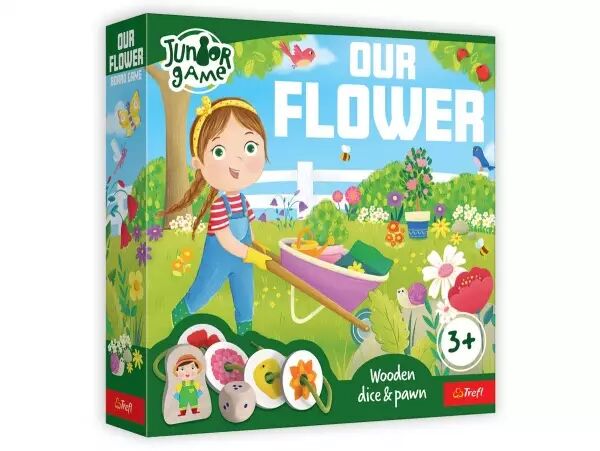 Junior Game - Our Flower - Monika Rutowska-Leśniewska - Funny Duck