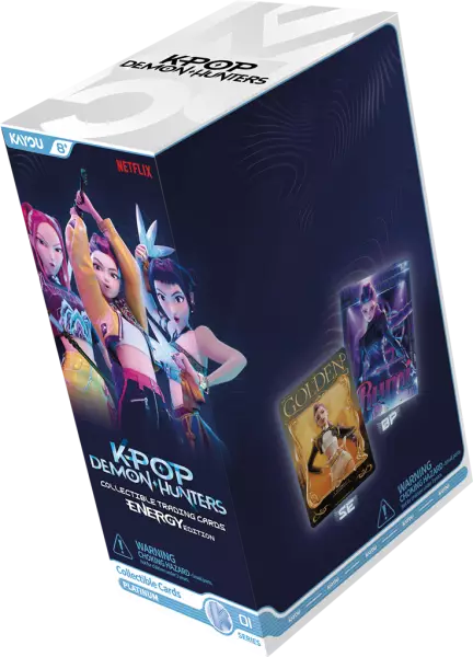 Kayou : Display 12 Boosters K Pop Demon Hunters Energy