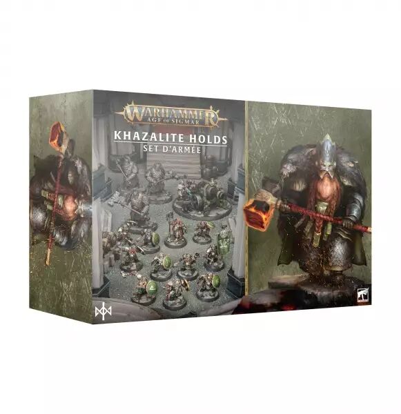 Khazalite Holds : Set d\'Arm�e (Francais) - Warhammer Age of Sigmar
