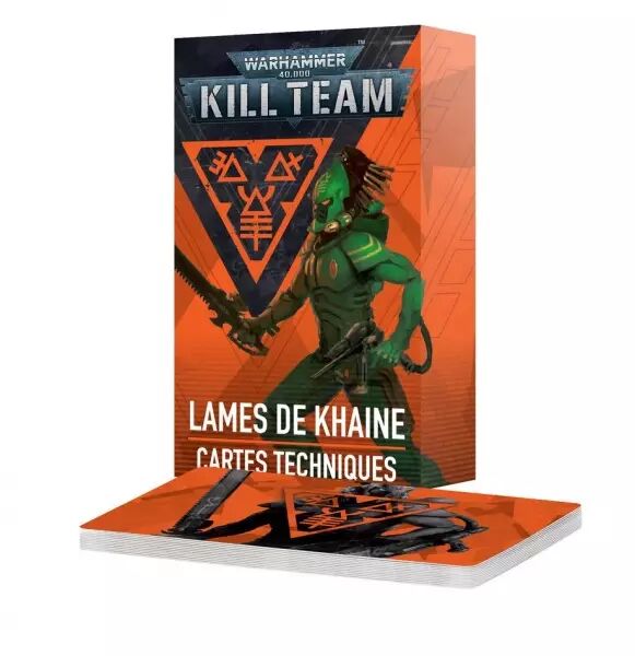 Kill Team : Lames de Khaine � Cartes Techniques - Warhammer 40k - Games Workshop
