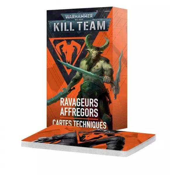 Kill Team : Ravageurs Affregors � Cartes Techniques - Warhammer 40k - Games Workshop