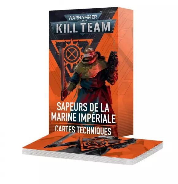Kill Team : Sapeurs de la Marine Imp�riale � Cartes Techniques - Warhammer 40k - Games Workshop