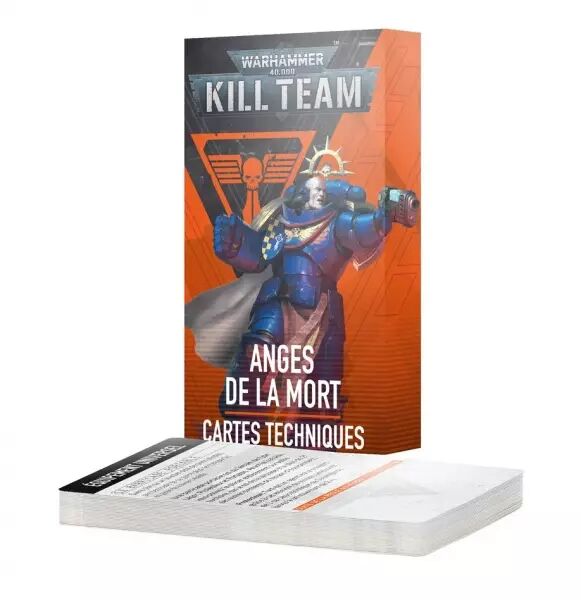 Kill Team: Anges de la mort � Cartes Techniques - Warhammer 40k - Games Workshop
