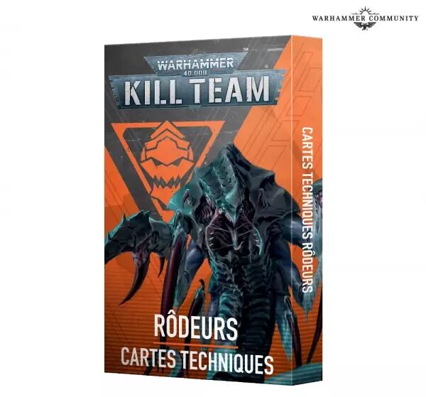 Kill Team: Cartes Techniques R�deurs (Fran�ais) - Warhammer 40k - Games Workshop