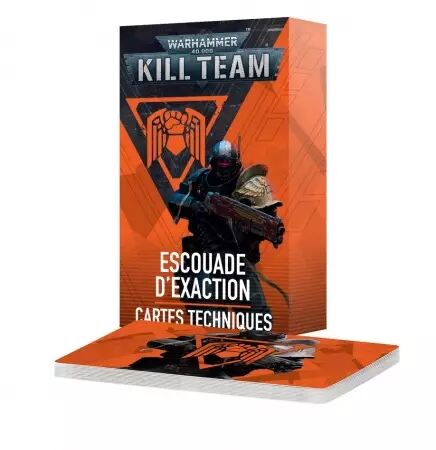 Kill Team: Escouade d\'exaction  Cartes Techniques - Warhammer 40k - Games Workshop