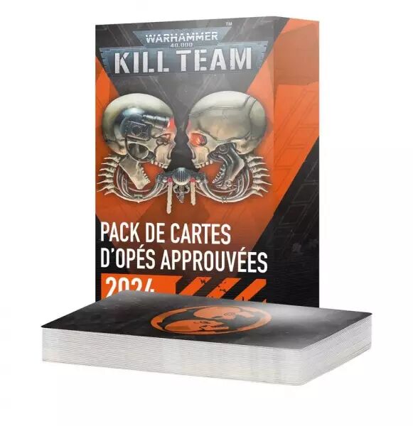 Kill Team: Pack de Cartes d\'Op�rations Approuv�es 2024 - Warhammer 40k - Games Workshop