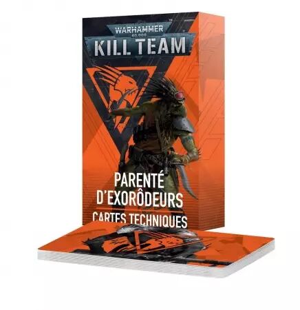 Kill Team: Parenté d\'Exorôdeurs  Cartes Techniques - Warhammer 40k - Games Workshop