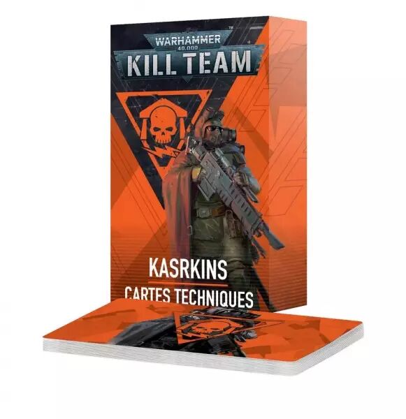 Kill Team Cartes Techniques : Kasrkin (fran�ais) - Warhammer 40k - Games Workshop