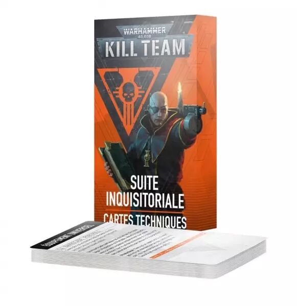 Kill Team Cartes Techniques : Suite Inquisitoriale (Fran�ais) - Warhammer 40k - Games Workshop