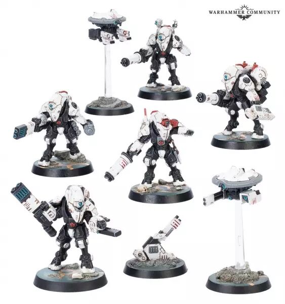 Kill Team d\'Exo-Armures Xv26 Stealth - Warhammer 40k - Games Workshop