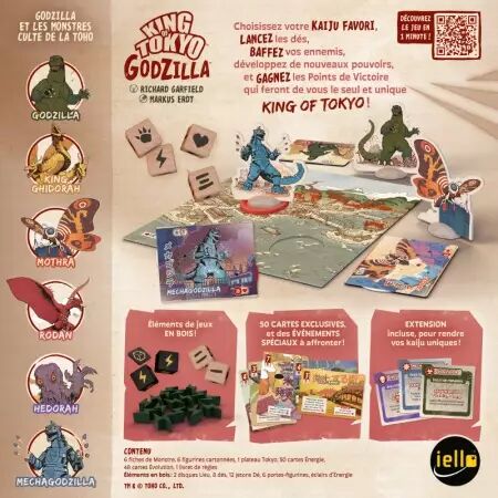 King of Tokyo : Godzilla - Iello