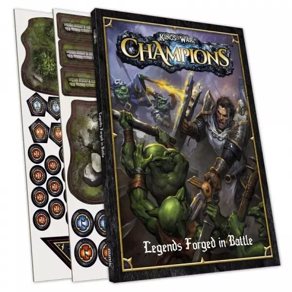Kings of War - Champions - Livre des r�gles & Tokens ( ENG)