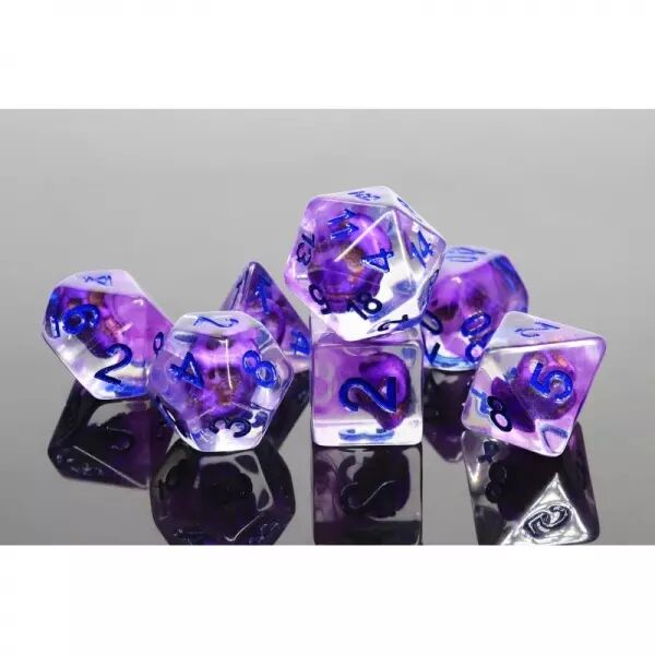 Kit de 7 d�s - Turquoise Treasure
