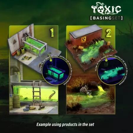 Kit de Soclage Monde Toxique - Green Stuff World