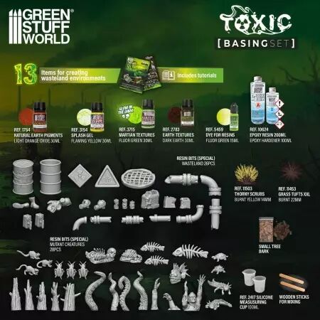 Kit de Soclage Monde Toxique - Green Stuff World