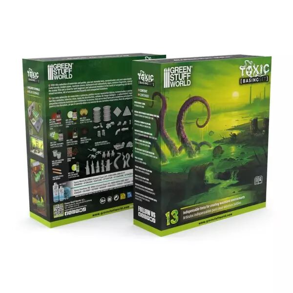 Kit de Soclage Monde Toxique - Green Stuff World