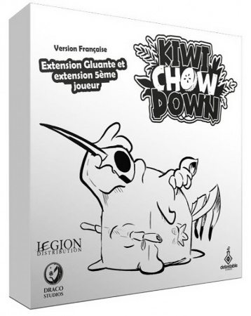 Kiwi Chow Down - Extension Gluante et 5e joueur