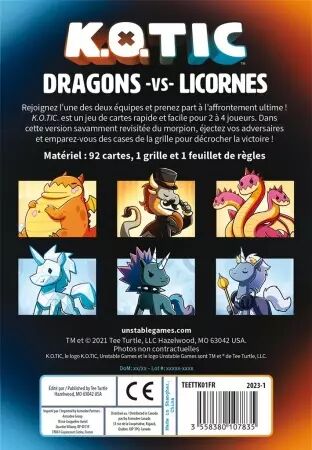 K.O.Tic : Dragons vs. Licornes