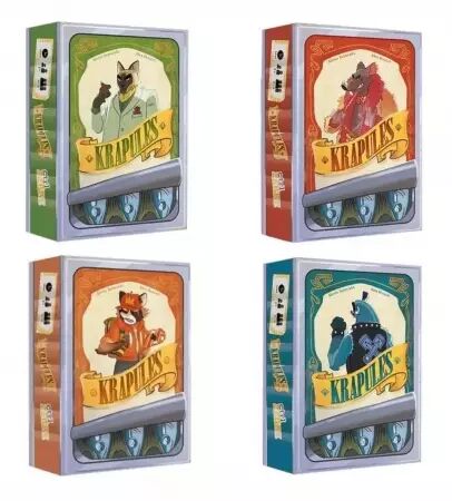 Krapules - Ctrl Zèbre Éditions - Plusieurs boîtes