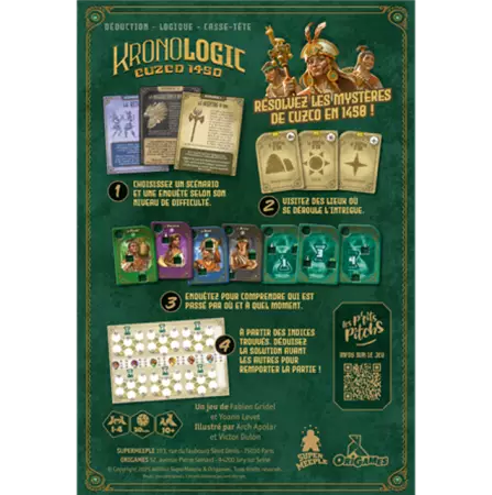 Kronologic : Cuzco 1450 - Yoann Levet - Origames