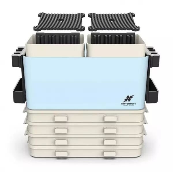 Krydrufi : All in One Modular Box-Ultra Set - Blue Sand - Wet Palette Edition