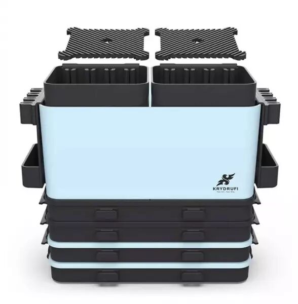 Krydrufi : All in One Modular Box-Ultra Set - Blue Sand - Wet Palette Edition