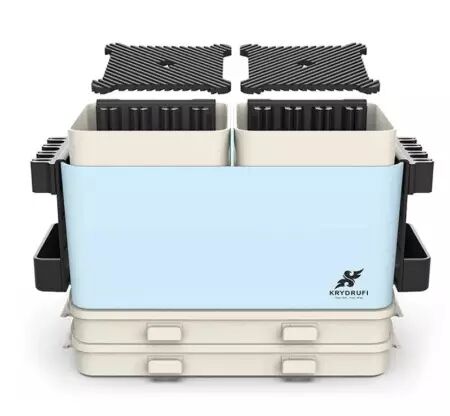 Krydrufi All in One Modular Box Standard Set Wet Palette Edition - Blue Sand