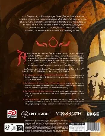 L\'Anneau Unique - Jeu de r&ocirc;le - Extension : Les Royaumes des Trois Anneaux