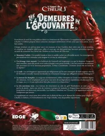 L\'Appel de Cthulhu : Les Demeures de lÉpouvante