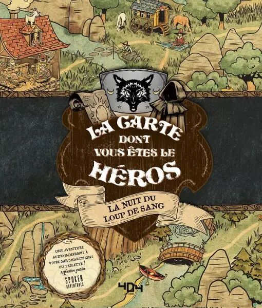 La carte dont vous �tes le h�ros : la nuit du loup de sang