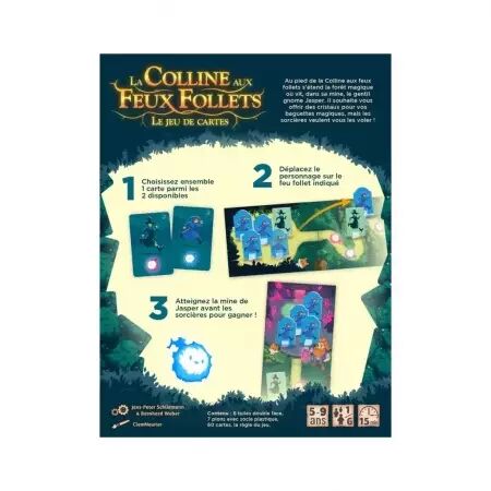 La Colline aux Feux Follets - Le jeu de cartes