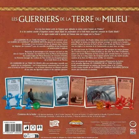 La Guerre de l\'Anneau - Extension : Les Guerriers de la Terre du Milieu