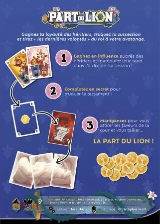 La Part du Lion  -  Tore Naess - Merle Editions