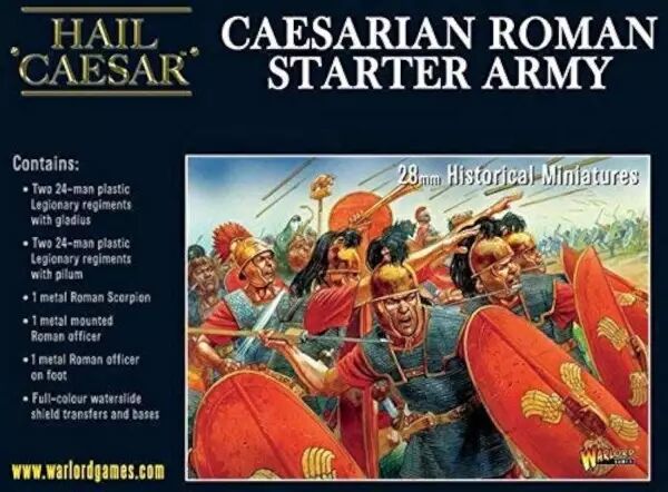 Late republic Caesarian Roman starter army