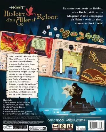 Le Hobbit : Histoire d\'un Aller et Retour - Reiner Knizia - Office Dog
