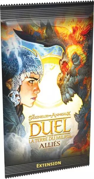 Le Seigneur des Anneaux Duel en Terre du Milieu - Extension : Alli�s Boosters - Antoine Bauza, Bruno Cathala - Repos Production