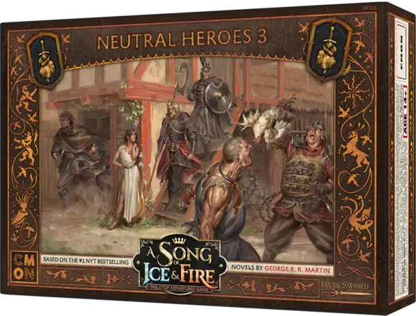 Le Tr�ne de Fer : le jeu de Figurine - H�ros neutres 3