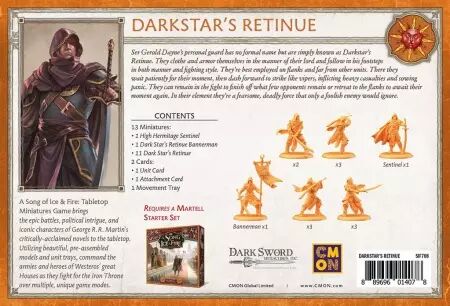 Le Trône de Fer : le Jeu de Figurines - Escorte de Sombre Astre