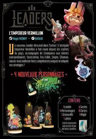 Leaders L\'Empereur Vemillon- Hugo Fr&eacute;noy - Studio H