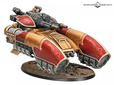 Legio Custodes : Char Antigrav Caladius Annihilator (Caladius Grav-Tank Annihilator) - Warhammer 30k - Games Workshop