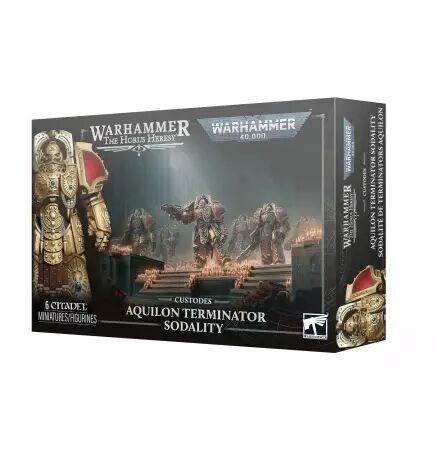 Legio Custodes : Sodalit&eacute; de Terminators Aquilon - Warhammer 30k - Warhammer 40k