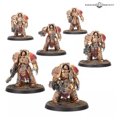 Legio Custodes : Sodalit&eacute; de Terminators Aquilon - Warhammer 30k - Warhammer 40k