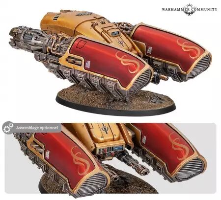 Legio Custodes : Speeder d\'Attaque Pallas  - Warhammer 30k - Warhammer 40k