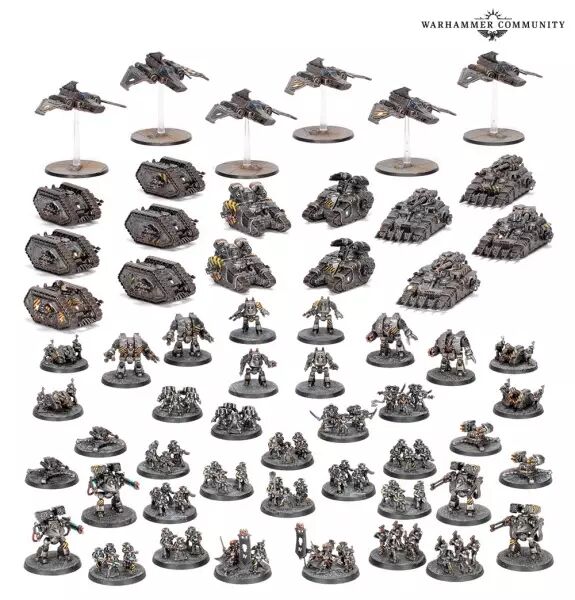 Legion Imperialis - Astartes Combined Arms Battle Group - Warhammer The Horus Heresy
