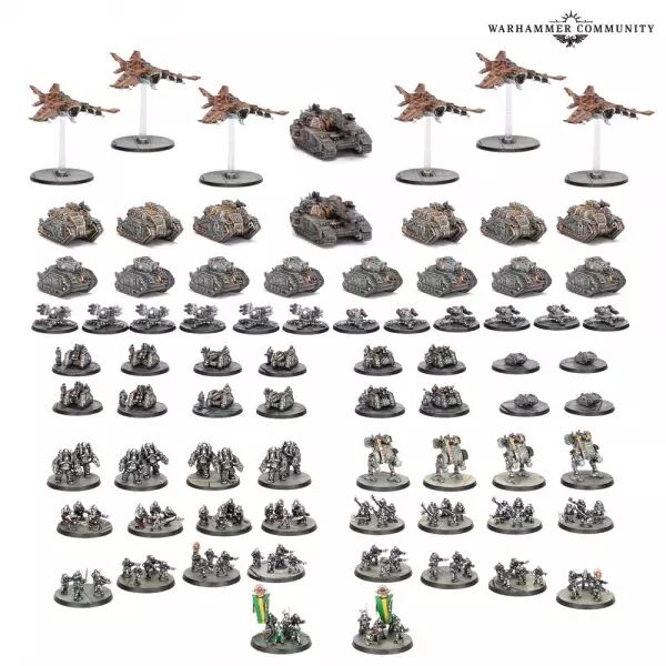 Legion Imperialis - Auxilia Combined Arms Battle Group - Warhammer The Horus Heresy